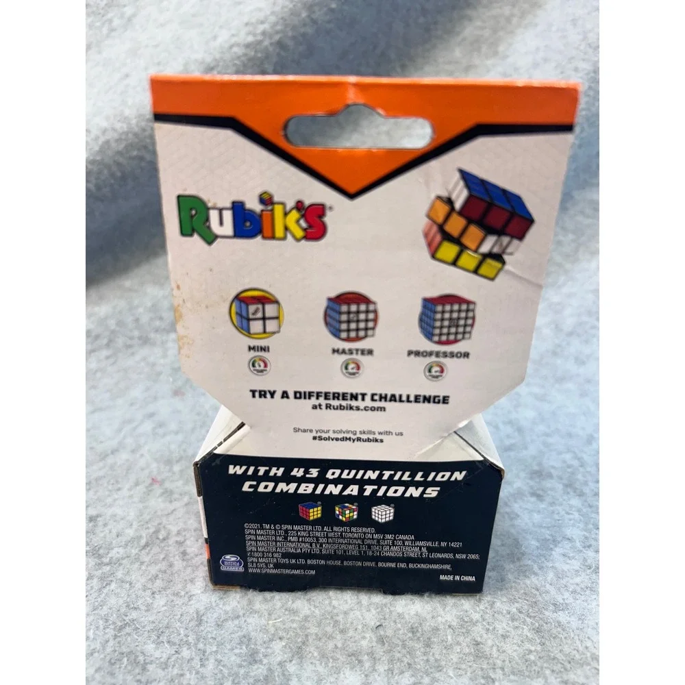 3x3 Classic Unisex Multi Rubik's Cube Original Puzzle Challenge Level 3x3x3